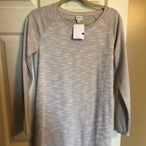 Waffle knit sweater dress